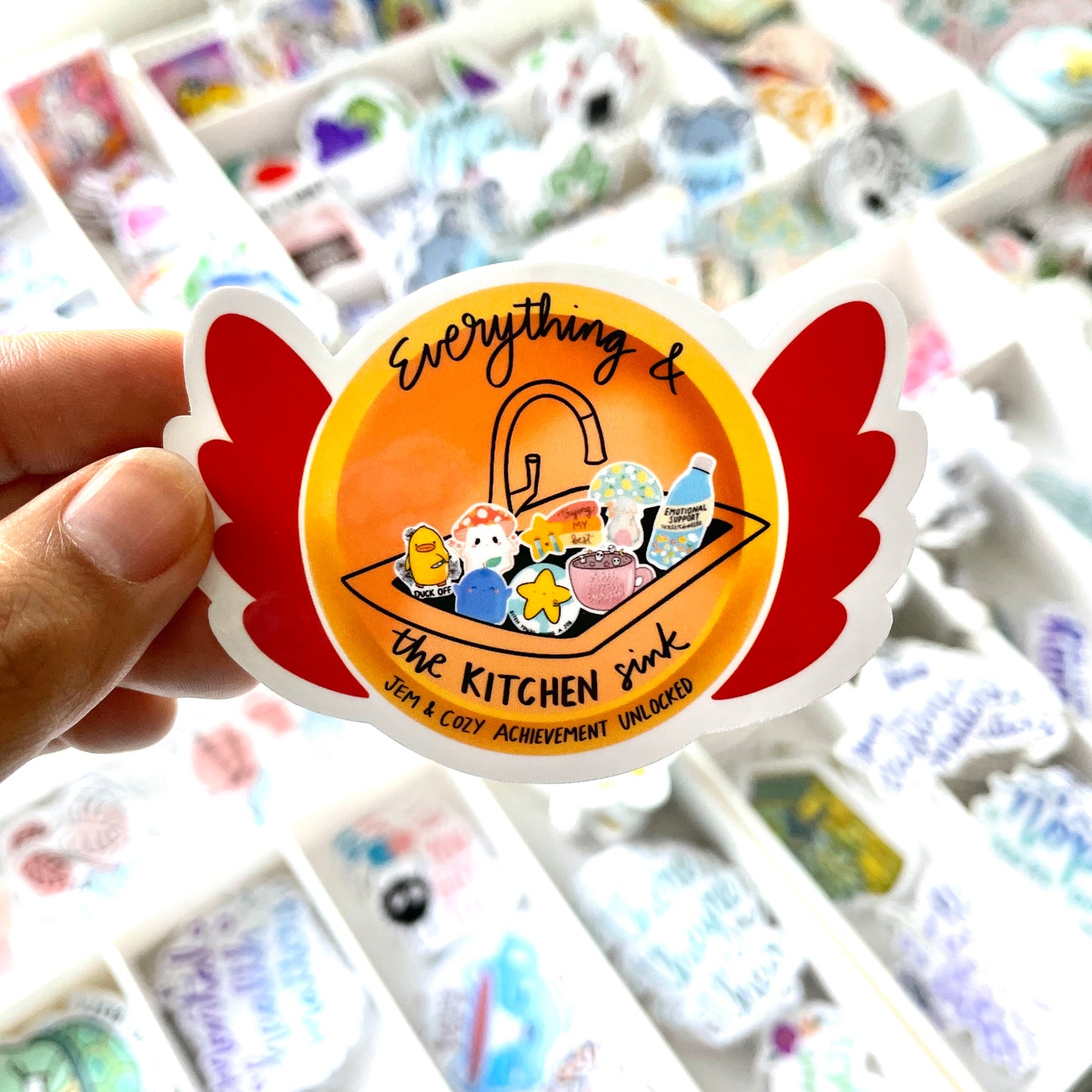 Everything and the Kitchen Sink - One of Each Sticker in the Shop!