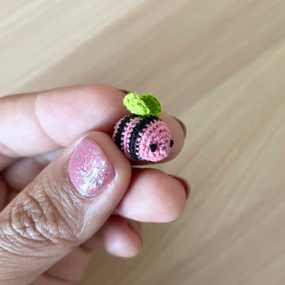Micro Crochet Baby Bumblebee