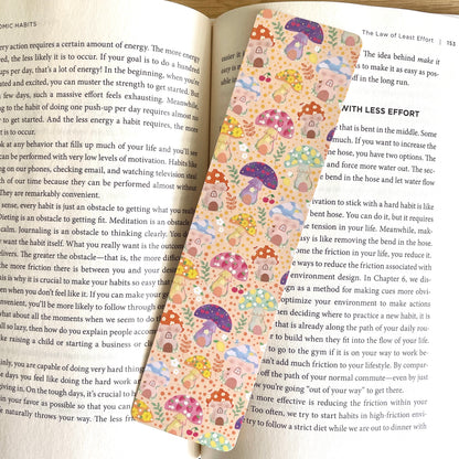 Mushroom Gnome House Bookmark